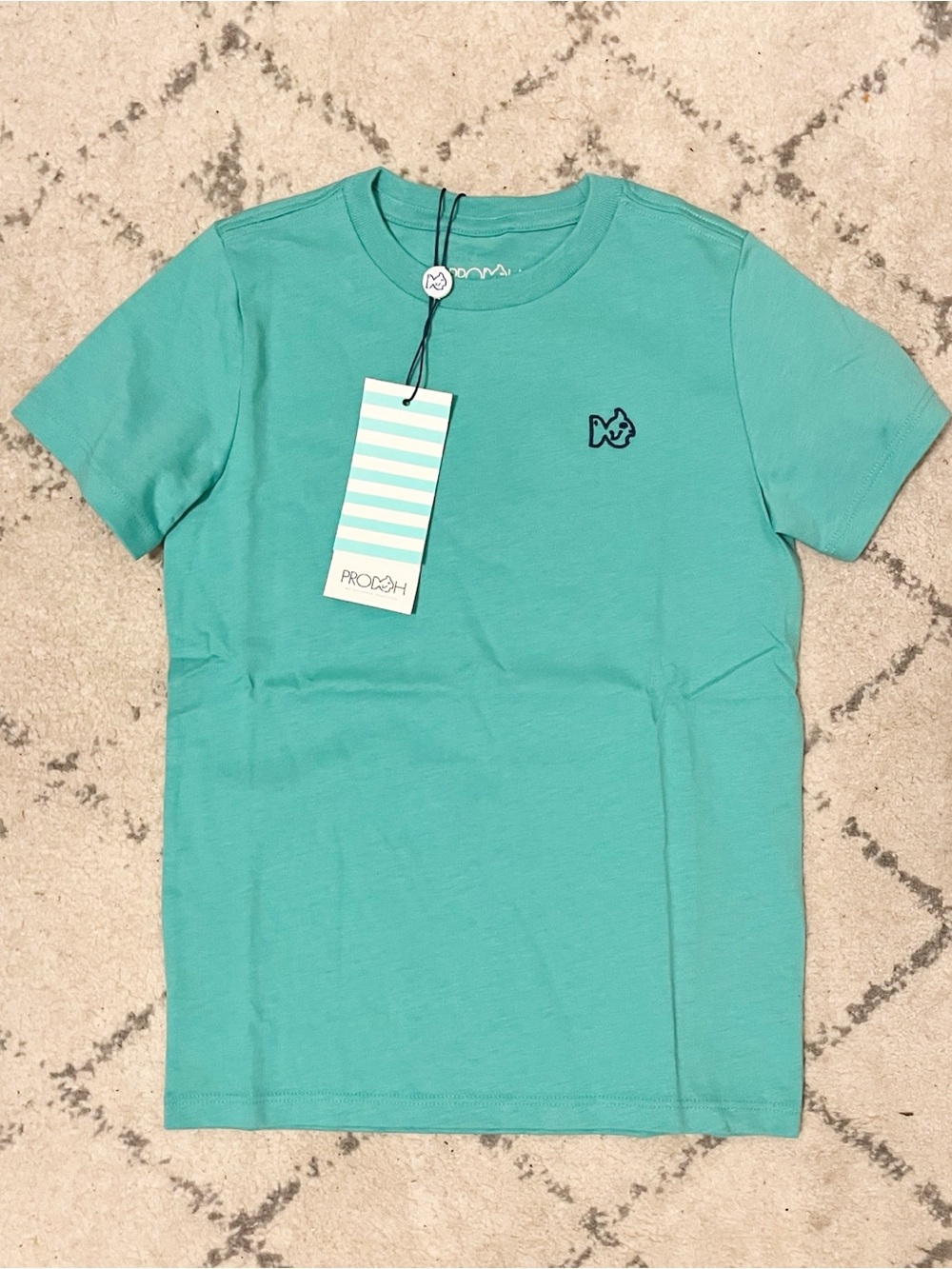 Prodoh Teal Short Sleeve Crewneck Soccer Tee